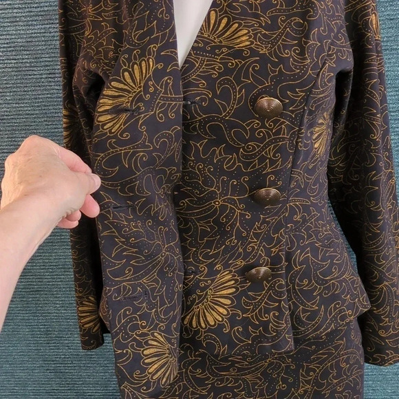 Vintage Capezio 2 Piece Skirt Suit, Rare, Rare, Rare! Made In The U.S.A. - Picture 15 of 17